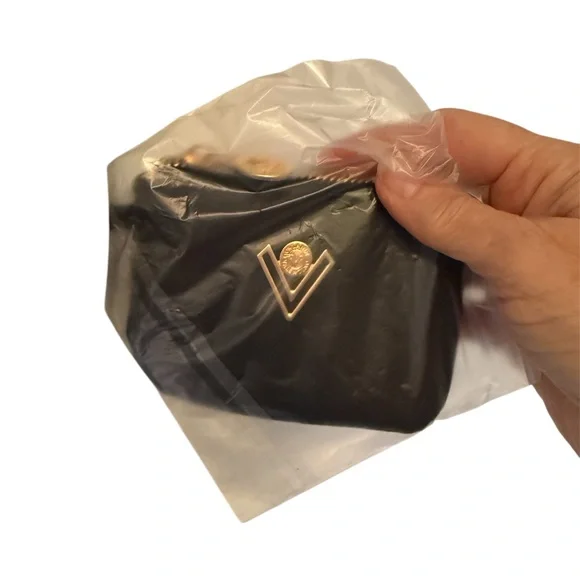 Valentino Orlandi Black Bag with Gold Accents - Picture 2 of 9